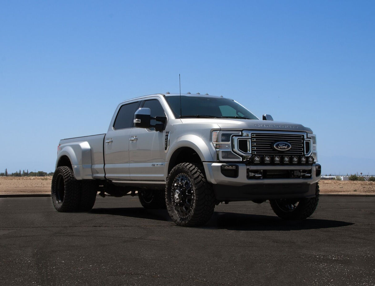 2017-2024 Powerstroke 2" Elite Leveling Kit W/ Fox 2.5 Reservoir Shocks Front (220-P1215)-Leveling Kit-Cognito Motorsports-Dirty Diesel Customs