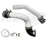 2017-2024 Powerstroke 3" Charge Tube Set w/ Throttle Valve Adapter (PFP17XXKTA)-Intercooler Piping-Pusher-PFP17XXKTA_W-Dirty Diesel Customs