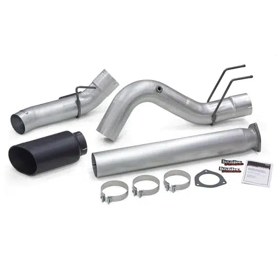 2017-2024 Powerstroke 5" Filter Back Exhaust - No Muffler (49795)-Filter Back Exhaust System-Banks Power-Dirty Diesel Customs