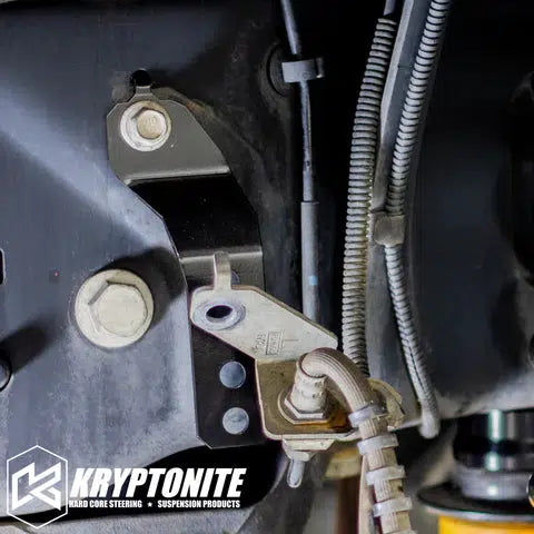 2017-2024 Powerstroke Brake Line Drop Bracket Kit (KRFB17)-Brake Lines-KRYPTONITE-Dirty Diesel Customs