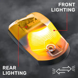 2017-2024 Powerstroke Cab Roof Light Set 2-Way Front & Rear Facing Ultra High-Power LED's Multiple Lens & Colors (Single) (264342XXXXXX)-Marker Lights-RECON Lights-Dirty Diesel Customs