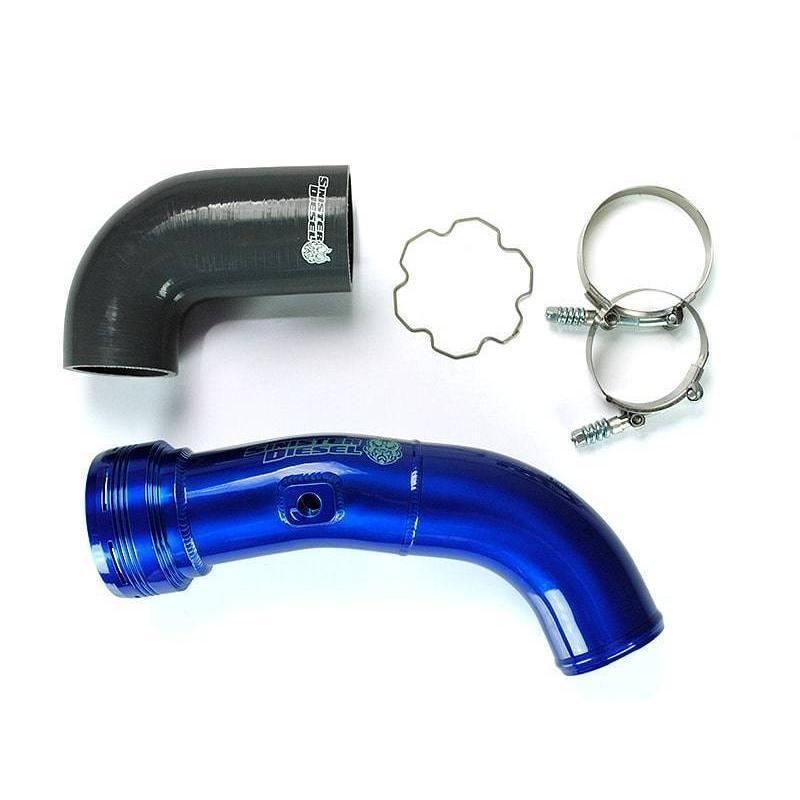 2017-2024 Powerstroke Cold Side Charge Pipe (SD-INTRPIPE-6.7P-COLD-17)-Intercooler Piping-Sinister-Dirty Diesel Customs
