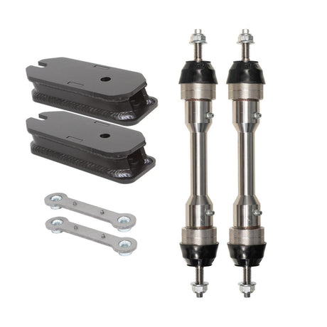2017-2024 Powerstroke Extended End Links w/ Drop Bracket Kit 4.5-5.5” Lift (CS-FELKIT-45-17)-Sway Bar End Links-Carli Suspension-Dirty Diesel Customs
