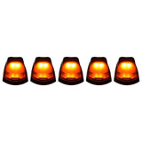 2017-2024 Powerstroke Non-OEM Amber LED w/ Smoked Lens Cab Lights Set (264342BK)-Cab Lights-RECON Lights-Dirty Diesel Customs