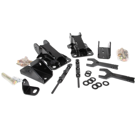 2017-2026 Powerstroke 0-6" Lift Recoil Traction Bar 4.5" axle Mounting Kit - Traction Bar Mounting Kits - BDS - Dirty Diesel Customs