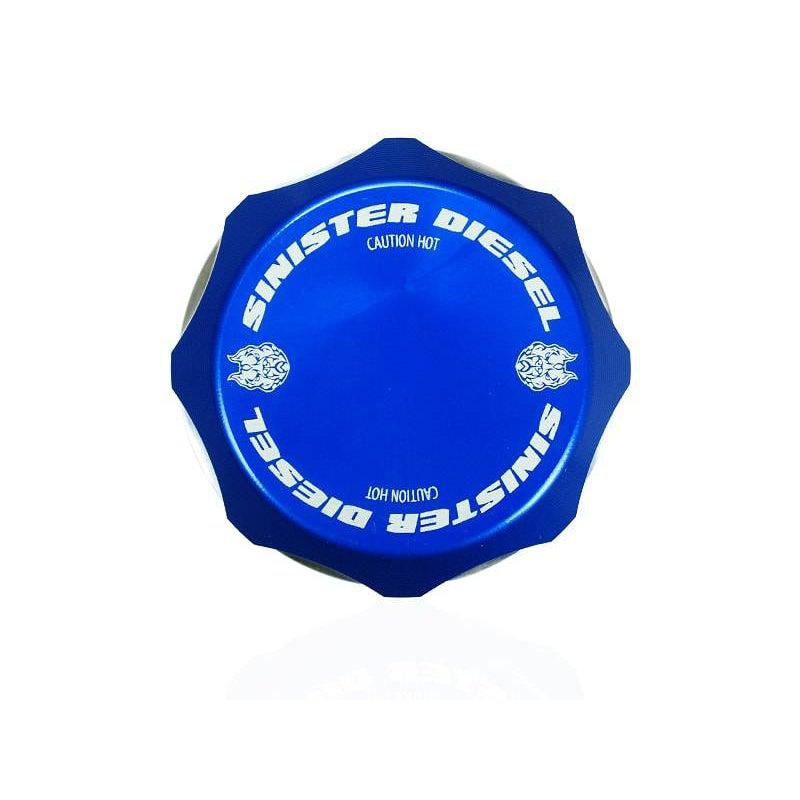 2017+ Powerstroke Degas Bottle Cap (SD-DC-6.7P-17)-Degas Bottle Cap-Sinister-SD-DC-6.7P-17-Dirty Diesel Customs
