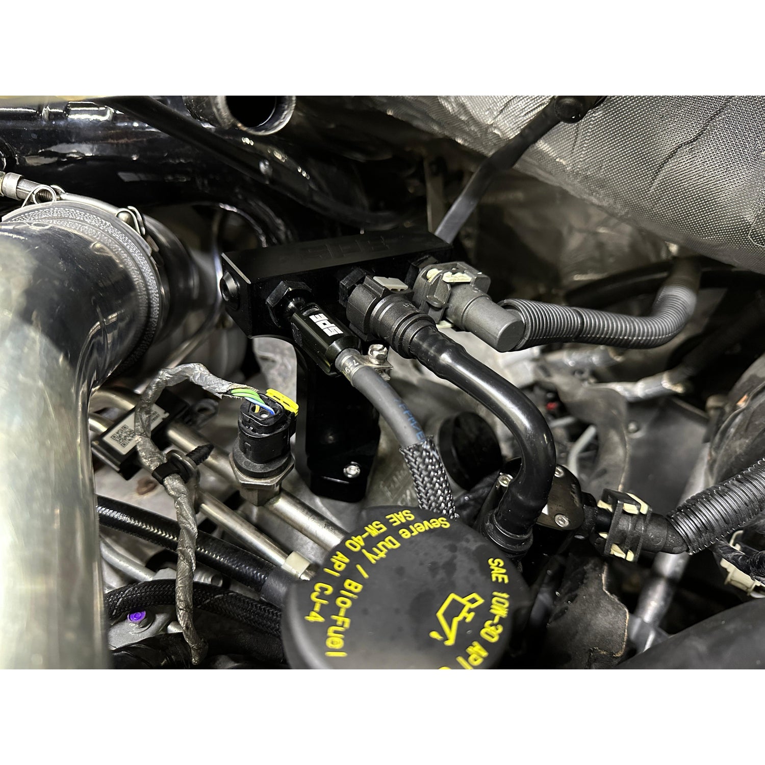 2017+ Powerstroke Fuel Filter System (SPE-S100210)-Fuel Filter Adapter-SPE Motorsport-Dirty Diesel Customs