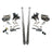 2017.5-2022 Powerstroke Traction Bars (CCLB) (HSP-P-435-4-4-HSP)-Traction Bars-HSP Diesel-HSP-P-435-4-4-HSP-RAW-Dirty Diesel Customs