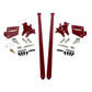 2017.5-2022 Powerstroke Traction Bars (ECLB,CCSB) (HSP-P-435-4-3-HSP)-Traction Bars-HSP Diesel-HSP-P-435-4-3-HSP-CR-Dirty Diesel Customs