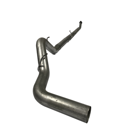 2018-2020 F-150 Powerstroke 4" Turboback Exhaust System No Muffler (FLO 889NM)-Turbo Back Exhaust System-Flo-Pro-Dirty Diesel Customs