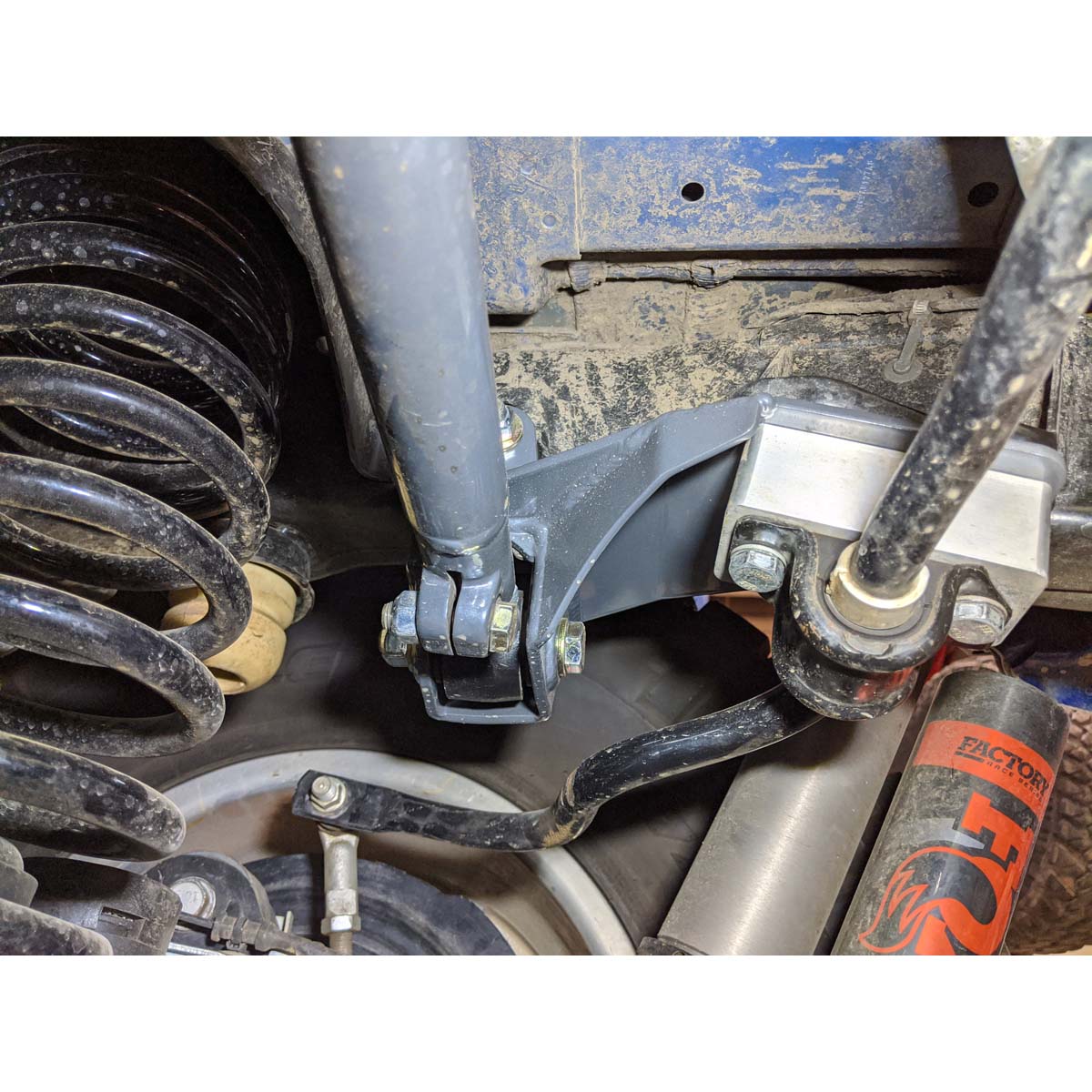 2018-2020 Jeep Rear Track Bar Brace (8880-01)-Track Bar Bracket-Synergy MFG-Dirty Diesel Customs