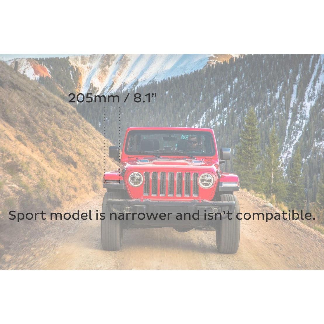 2018-2023 EcoDiesel Wrangler JL/Gladiator JT XB LED Fender Lights (LF513.2)-Fender Lights-Morimoto-Dirty Diesel Customs