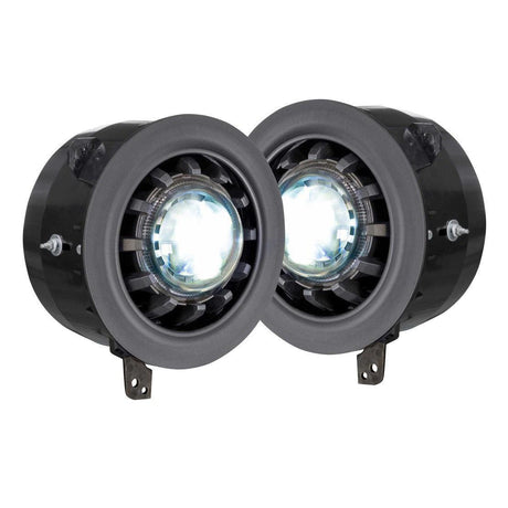 2018-2023 Ecodiesel Wrangler JL/Gladiator JT Super7 Headlights (LF517)-Headlights-Morimoto-Dirty Diesel Customs