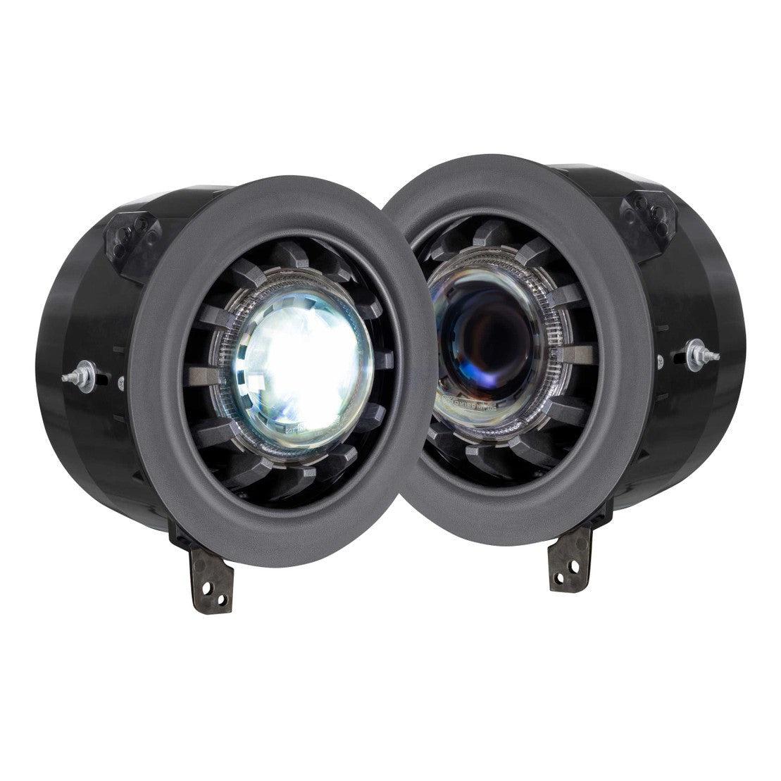 2018-2023 Ecodiesel Wrangler JL/Gladiator JT Super7 Headlights (LF517)-Headlights-Morimoto-Dirty Diesel Customs