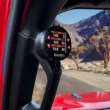 2018-2023 Jeep iDash Stealth Pod Mount (Uppler Grab Handle) (63371)-Gauge Pod-Banks Power-Dirty Diesel Customs