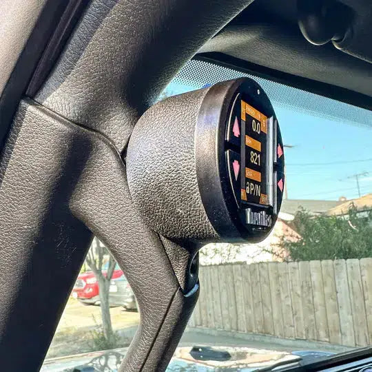 2018-2023 Jeep iDash Stealth Pod Mount (Uppler Grab Handle) (63371)-Gauge Pod-Banks Power-Dirty Diesel Customs