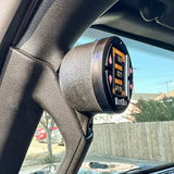 2018-2023 Jeep iDash Stealth Pod Mount (Uppler Grab Handle) (63371)-Gauge Pod-Banks Power-Dirty Diesel Customs