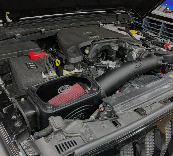 2018-2024 Jeep S&B Cold Air Intake (75-5121)-Intake Kit-S&B Filters-Dirty Diesel Customs