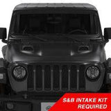 2018-2024 Jeep S&B Cold Air Intake Scoop (AS-1014)-Cold Air Intake Scoops-S&B Filters-Dirty Diesel Customs
