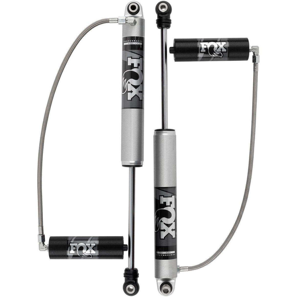 2018-2024 Wrangler Front 2-3" Lift 2.0 Performance Series Reservoir Shock (885-24-183)-Shocks-FOX-Dirty Diesel Customs