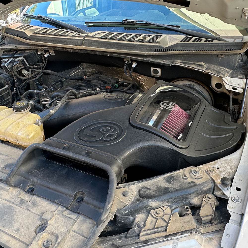 2018-2025 F-150 S&B Cold Air Intake Kit (75-5123-1)-Intake Kit-S&B Filters-Dirty Diesel Customs