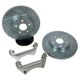 2018-2025 Wrangler/Gladiator Performance Front Rotors (2141022)-Brake Rotors-Baer Brakes-Dirty Diesel Customs