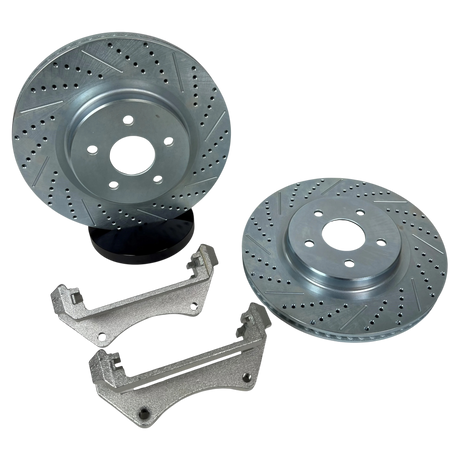 2018-2025 Wrangler/Gladiator Performance Front Rotors (2141022)-Brake Rotors-Baer Brakes-Dirty Diesel Customs