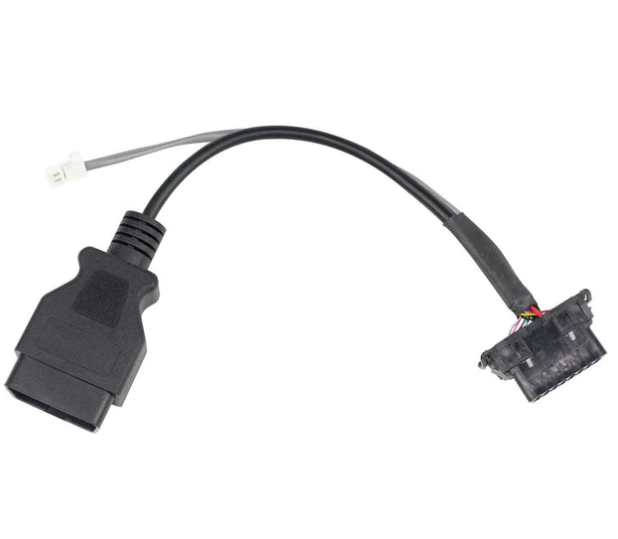 Bbfly-B33 Splitter OBDII 1 A 2 – Adattatore J1962 Con Connettore Girevole 180° – 16 Pin Maschio A 2 Femmine