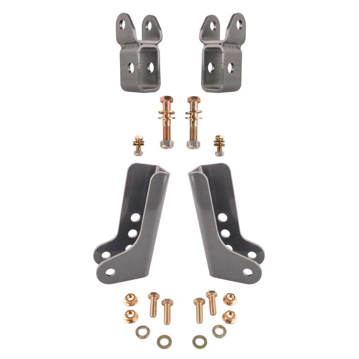 2018+ Jeep Front/ Rear Lower Shock Relocation Kit (8819)-Shock Mount-Synergy MFG-Dirty Diesel Customs