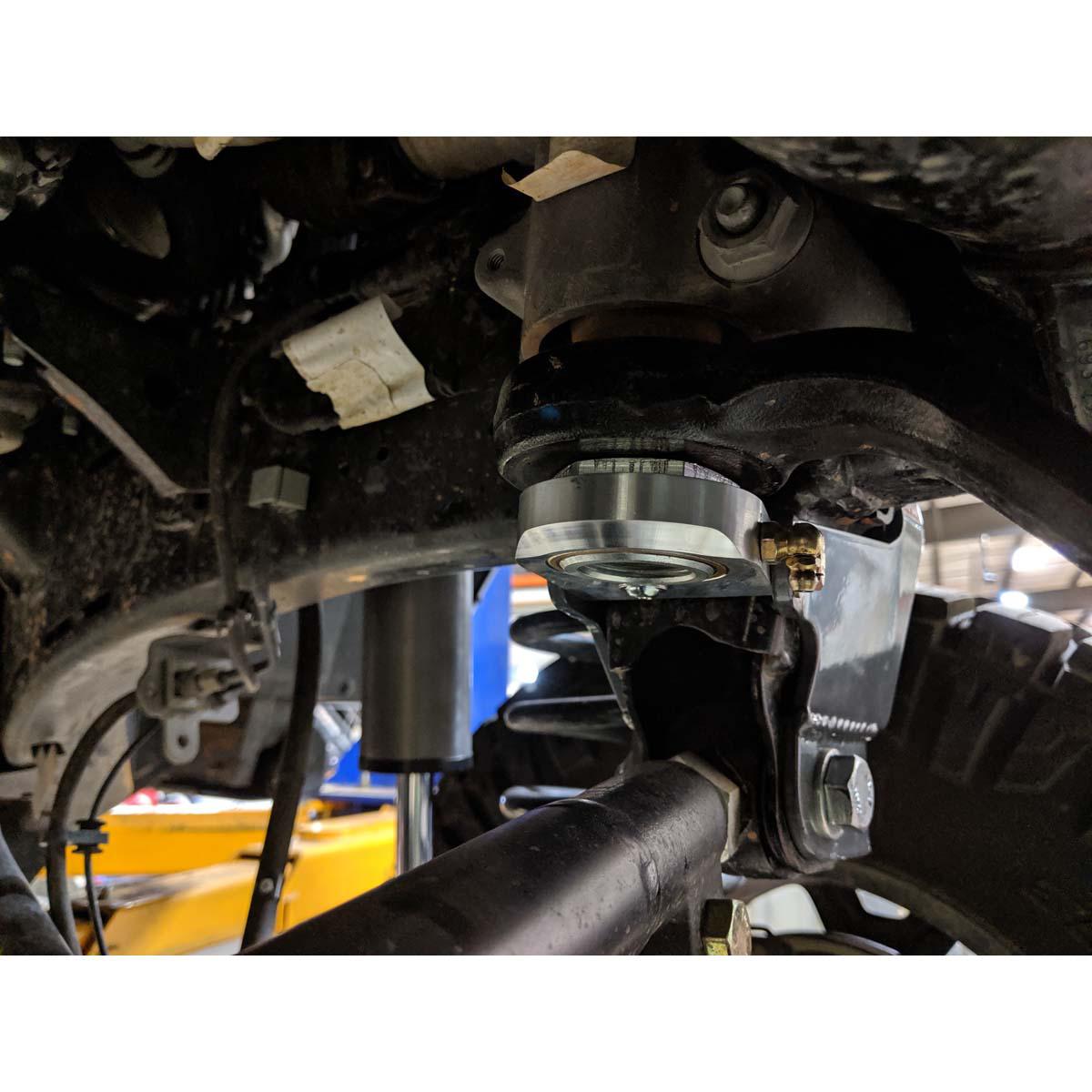2018 Jeep Front Track Bar w/ Sector Shaft Brace (8869-01)-Track Bar Brace-Synergy MFG-Dirty Diesel Customs