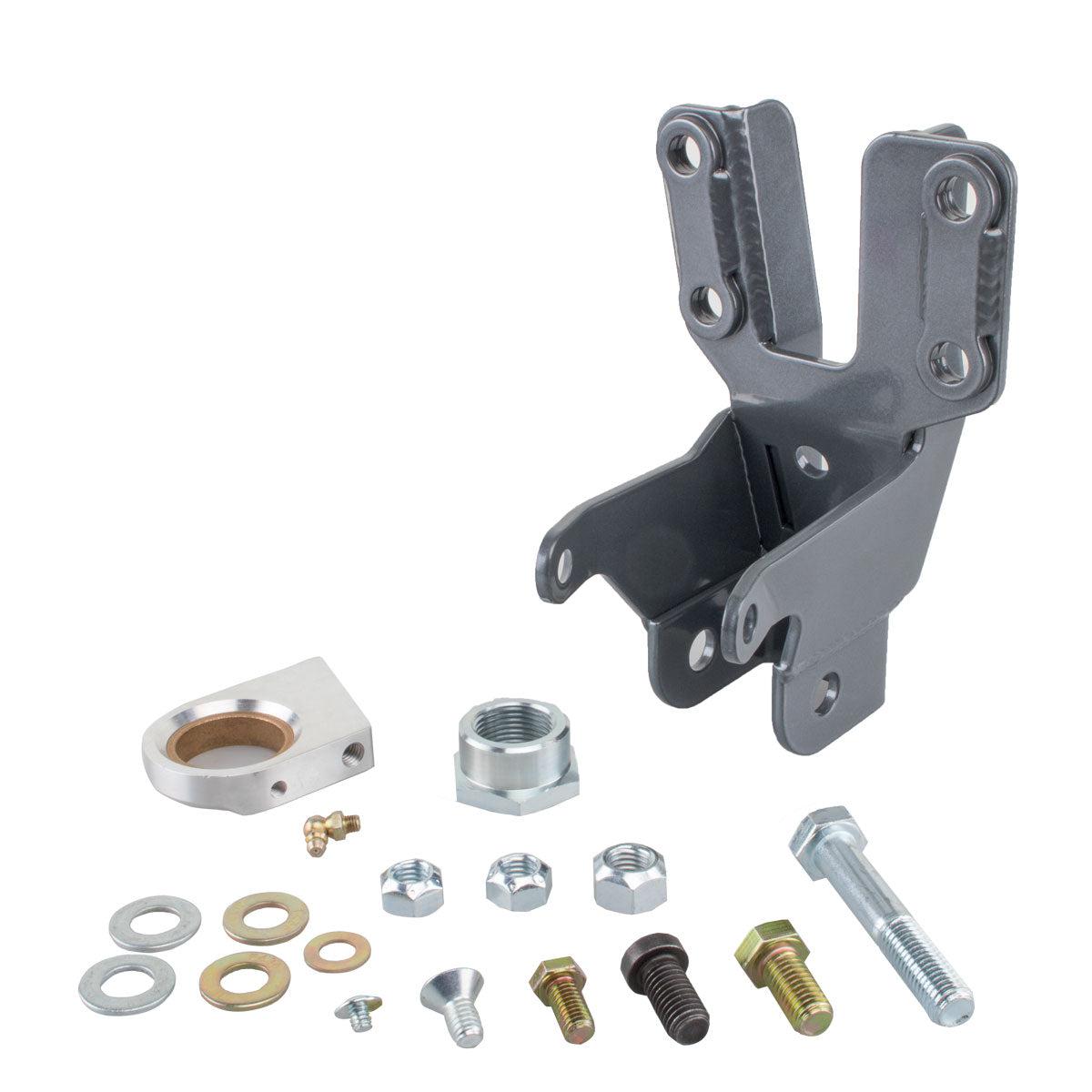 2018 Jeep Front Track Bar w/ Sector Shaft Brace (8869-01)-Track Bar Brace-Synergy MFG-Dirty Diesel Customs