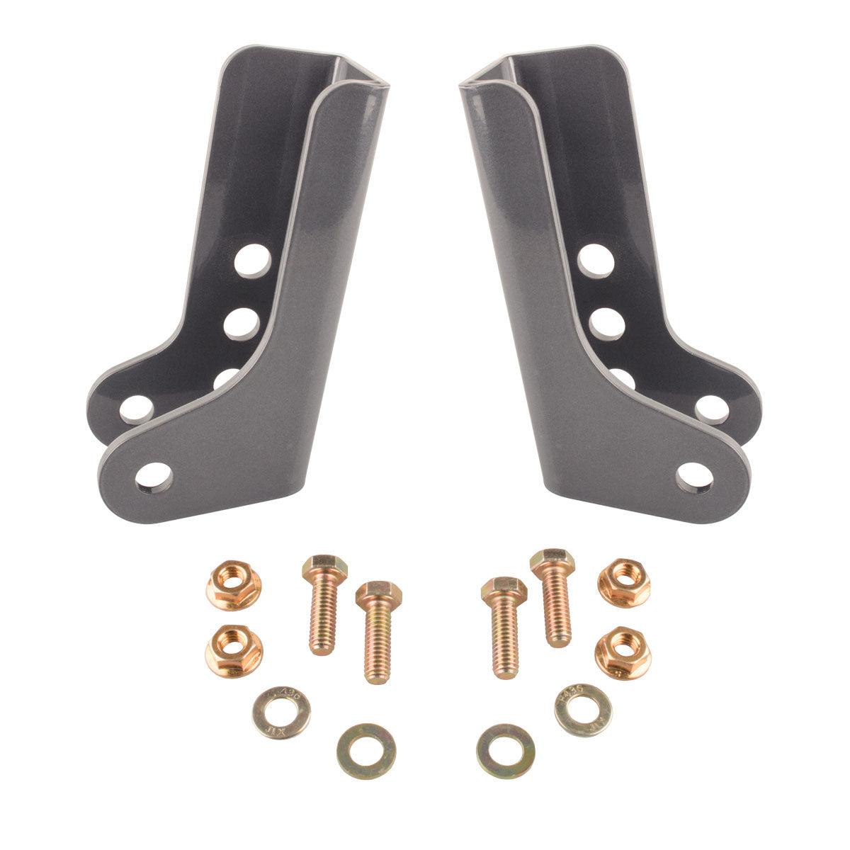 2018+ Jeep Rear Lower Shock Relocation Brackets (8874-01)-Shock Mount-Synergy MFG-Dirty Diesel Customs