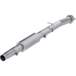 2019-2022 Cummins 4" Race Pipe w/ Muffler (CDS9448)-Delete Pipe-P1 Performance Products-Dirty Diesel Customs