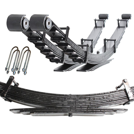 2019-2023 Cummins 1" Lift Rear Leaf Spring Kit +2000 lbs (CS-DFSP-19-425-XHD)-Leaf Springs-Carli Suspension-Dirty Diesel Customs