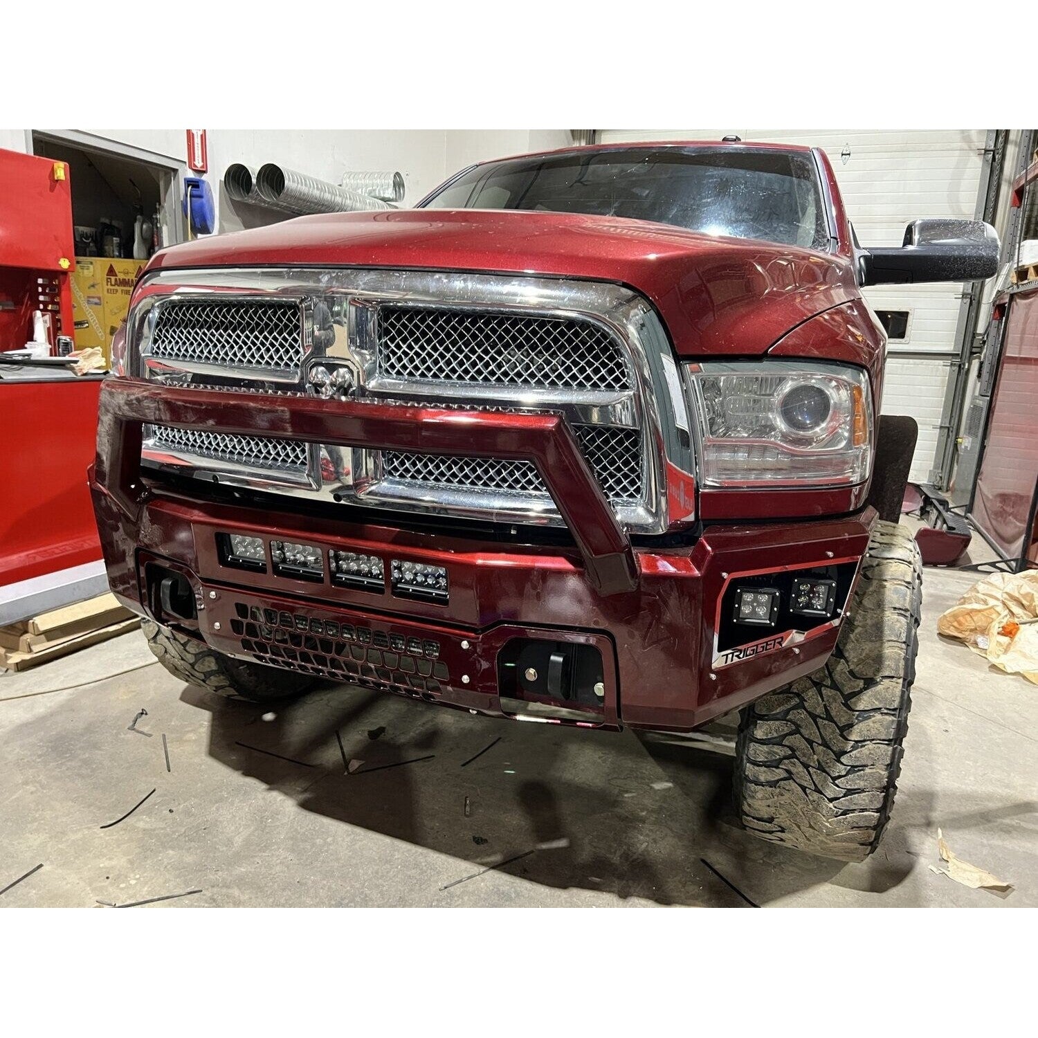 2019-2023 Cummins Maverick Front Bumper-Bumpers-Trigger Industries-Dirty Diesel Customs