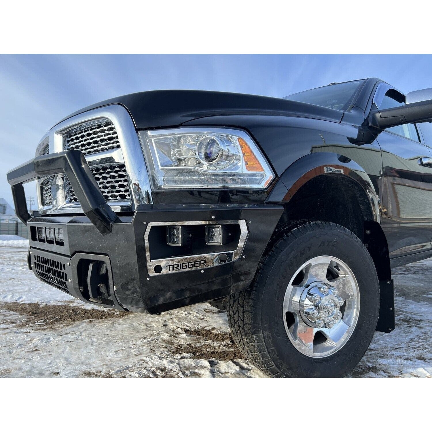 2019-2023 Cummins Maverick Front Bumper-Bumpers-Trigger Industries-Dirty Diesel Customs