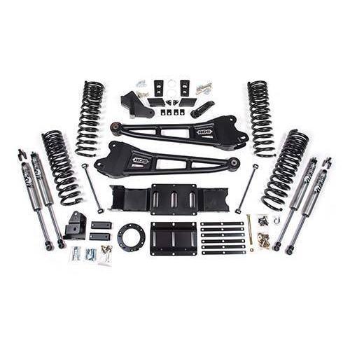 2019-2024 Cummins 2500 6" Radius Arm Lift Kit - NX2 Shocks (BDS1680H)-Lift Kit-BDS-BDS1680H-Dirty Diesel Customs