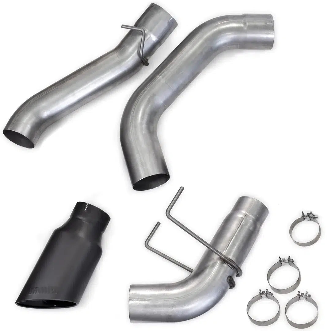 2019-2024 Cummins 5" SS DPF Back Monster Exhaust System - No Muffler (49798)-Filter Back Exhaust System-Banks Power-Dirty Diesel Customs