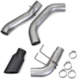 2019-2024 Cummins 5" SS DPF Back Monster Exhaust System - No Muffler (49798)-Filter Back Exhaust System-Banks Power-Dirty Diesel Customs