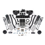2019-2024 Cummins BDS 4 Inch Lift Kit W/ 4-Link-Lift Kit-BDS-BDS1720FS-Dirty Diesel Customs