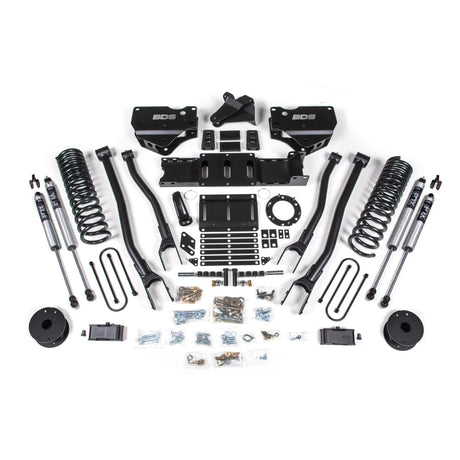 2019-2024 Cummins BDS 4 Inch Lift Kit W/ 4-Link-Lift Kit-BDS-BDS1720FS-Dirty Diesel Customs