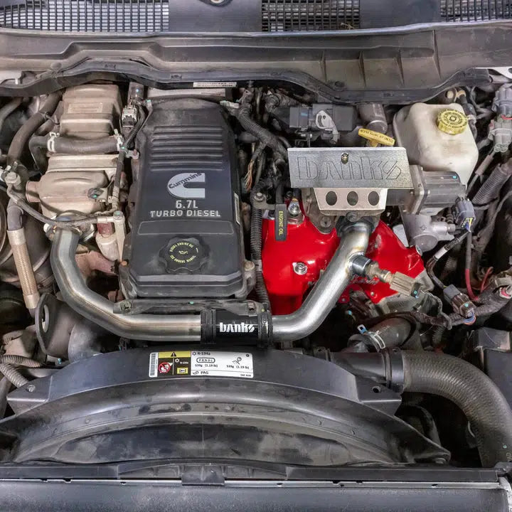 2019-2024 Cummins C&C Monster Ram Intake (42805-N)-Intake Elbows-Banks Power-Dirty Diesel Customs