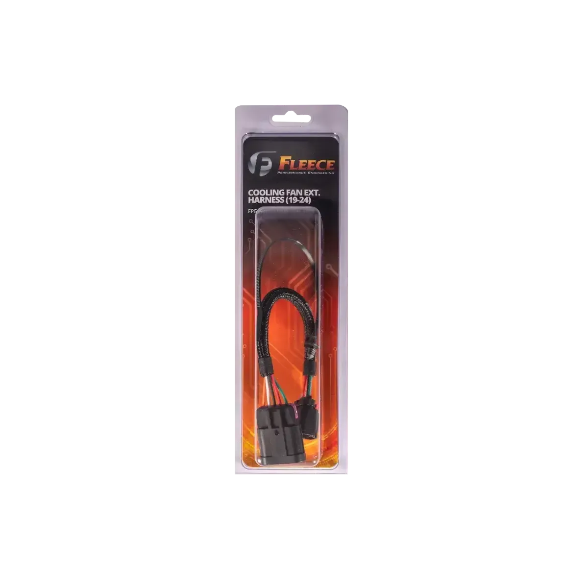 2019-2024 Cummins Cooling Fan Extension Harness (FPE-HAR-CUMM-FAN-1924)-Engine Harness-Fleece Performance-Dirty Diesel Customs