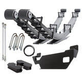 2019-2024 Cummins Full Progressive Leaf Spring Kit w/ 2" Lift & Air Ride (CS-DFSP-19-D-ALAS)-Leaf Springs-Carli Suspension-Dirty Diesel Customs