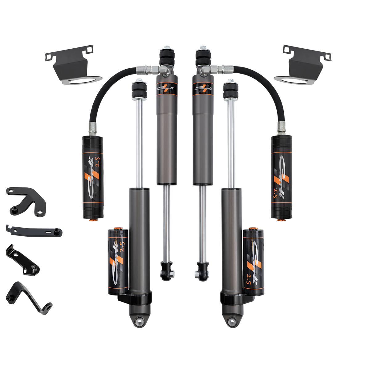 2019-2024 Cummins Pathfinder 2.5" Shock Package (CS-DLVLSPKG-CS25RR-D)-Shocks-Carli Suspension-Dirty Diesel Customs