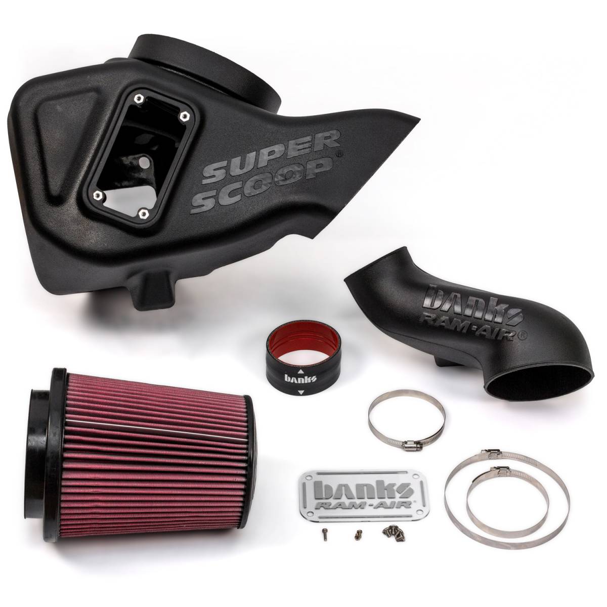 2019-2024 Cummins RAM-Air Cold Air Intake Kit (42279)-Intake Kit-Banks Power-Dirty Diesel Customs