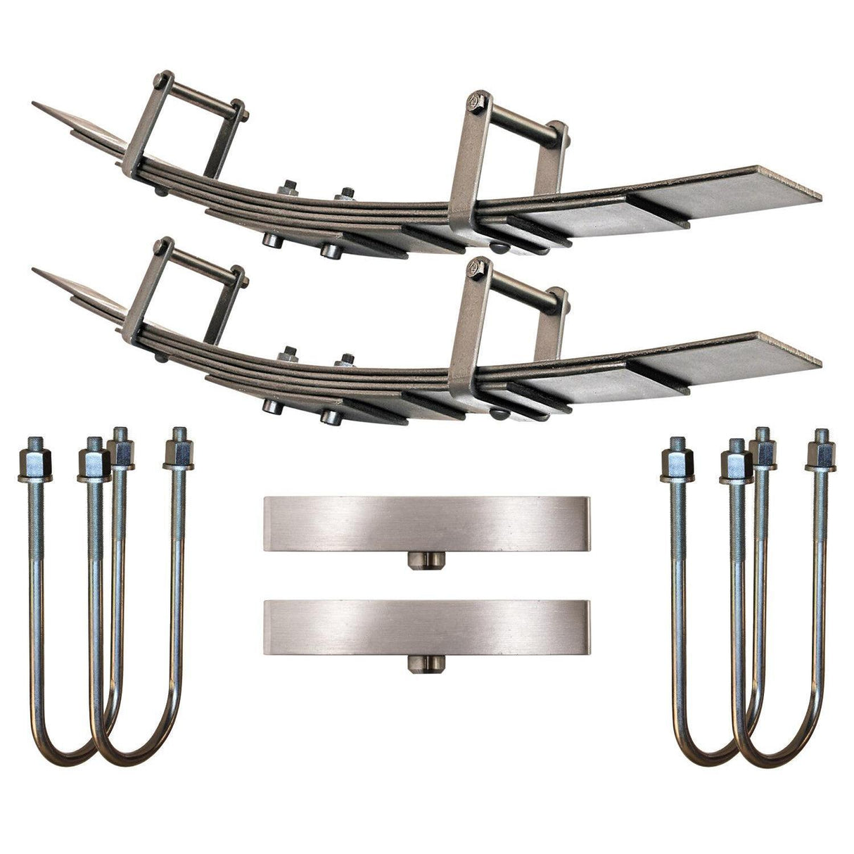 2019-2024 Cummins Rear Add-A-Pack w/ Billet Block 2-2.5" Lift (CS-DPAP3-19-425)-Leaf Springs-Carli Suspension-Dirty Diesel Customs