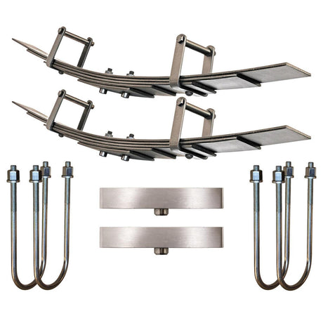 2019-2024 Cummins Rear Add-A-Pack w/ Billet Block 2-2.5" Lift (CS-DPAP3-19-425)-Leaf Springs-Carli Suspension-Dirty Diesel Customs