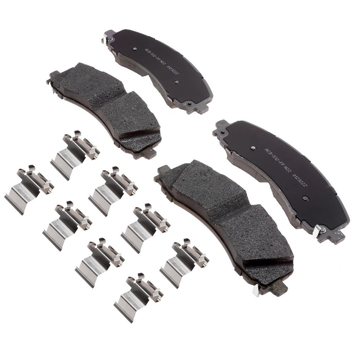 2019-2024 Cummins Rear Disc Brake Pad Kit (ACD14D2225MH)-Brake Pad-ACDelco-Dirty Diesel Customs