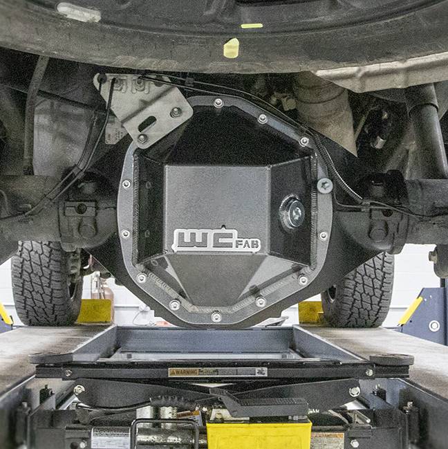 2019-2024 Duamax/ Cummins Rear Differential Cover (WCF100114)-Differential Cover-Wehrli Custom Fabrication-Dirty Diesel Customs